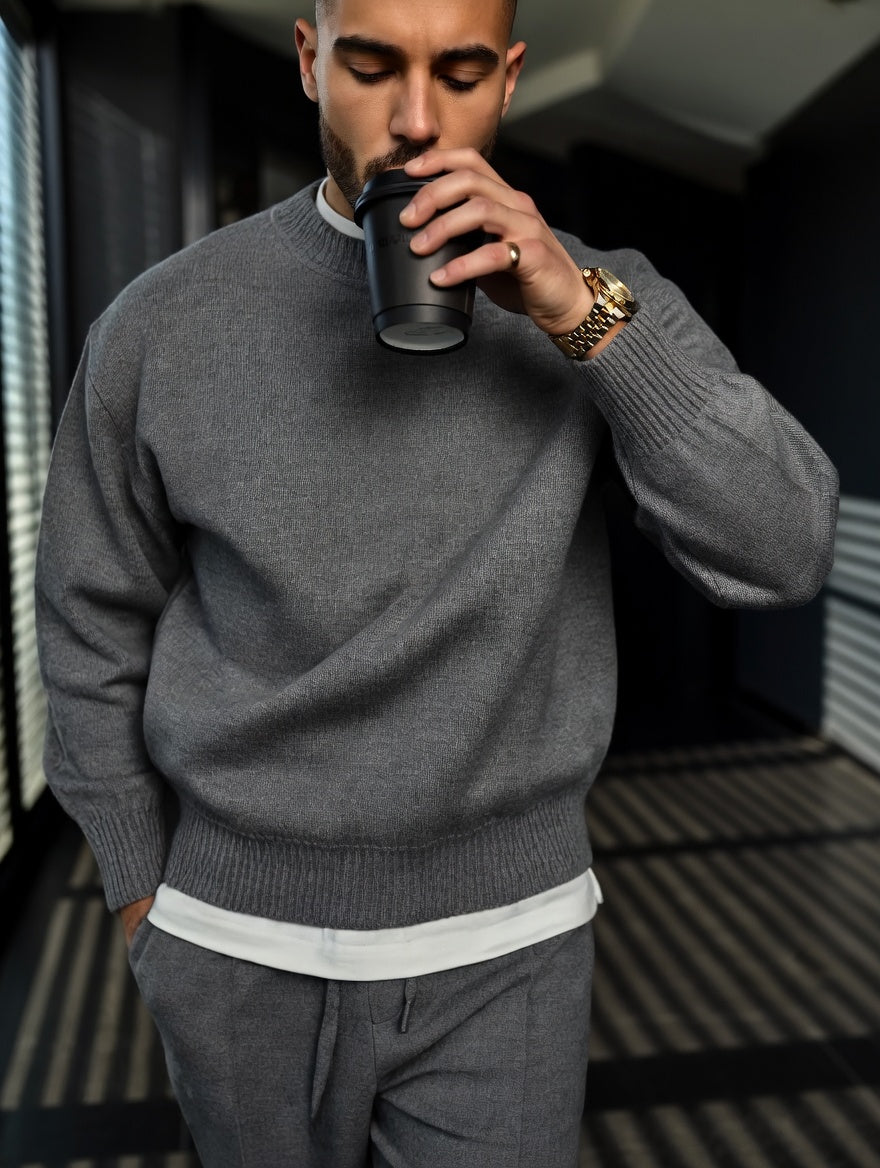 Silk-Touch Knit Co-ord Set
