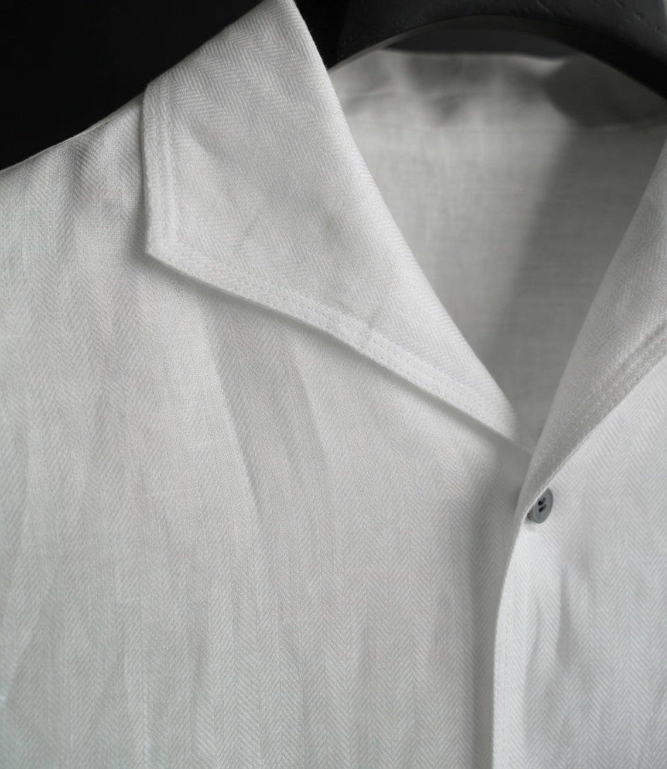 Men's Summer Linen Mandarin Collar Blazer & Shorts Set