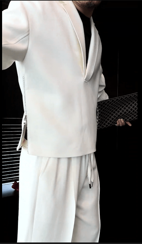 Style Meets Comfort — V - Neck Lounge Set for Every Moment - WellSeekr