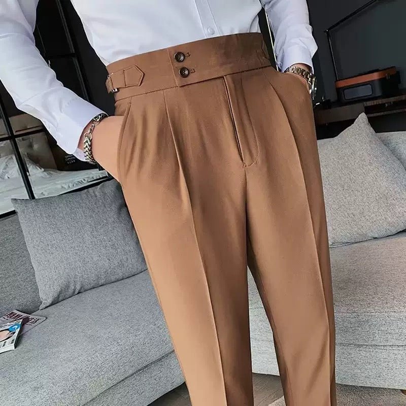 ComfortFlex Dress Pants Sidetab Elastic Trousers - WellSeekr