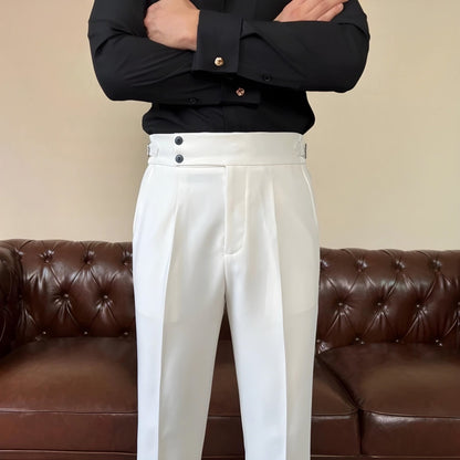 ComfortFlex Dress Pants Sidetab Elastic Trousers - WellSeekr