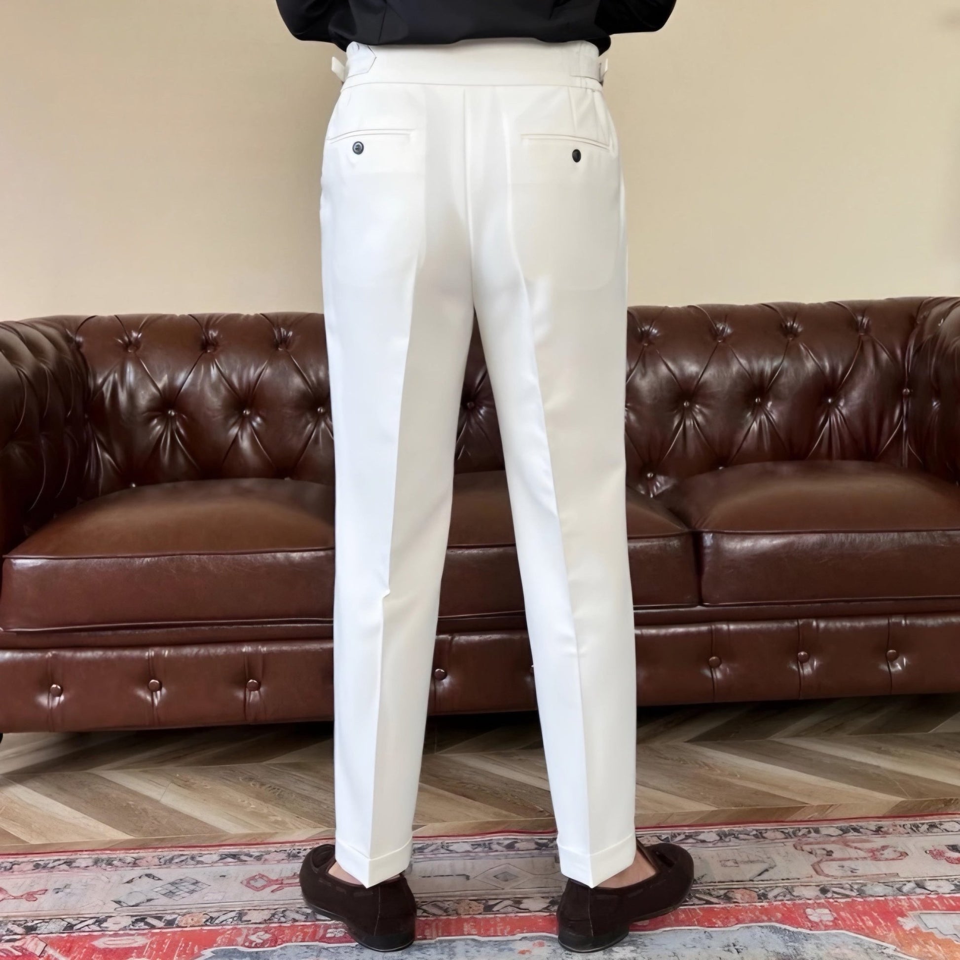 ComfortFlex Dress Pants Sidetab Elastic Trousers - WellSeekr