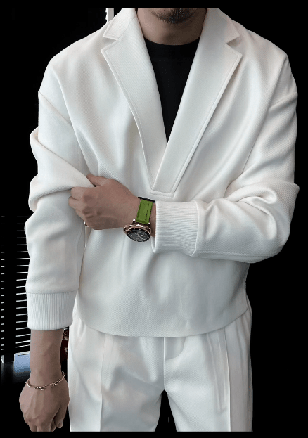 Style Meets Comfort — V - Neck Lounge Set for Every Moment - WellSeekr