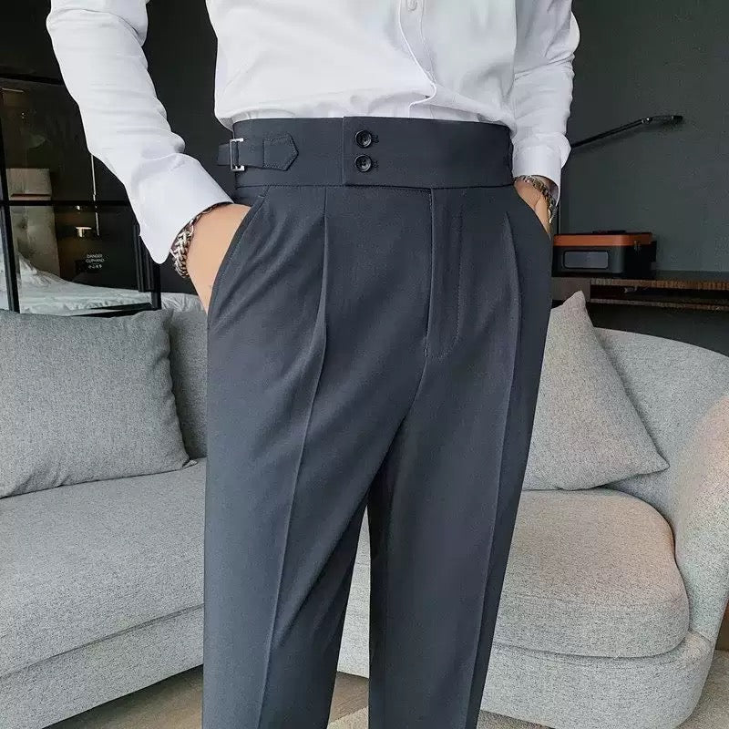 ComfortFlex Dress Pants Sidetab Elastic Trousers - WellSeekr